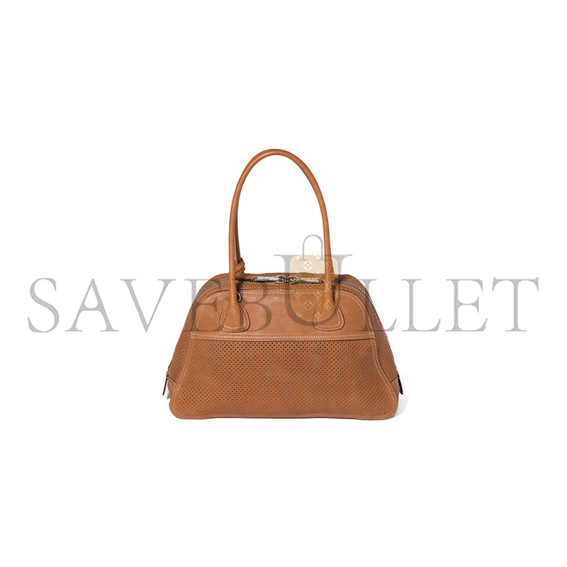 MIU MIU WHITE VIVANT LEATHER BAG 5BB199 (32*19.5*11cm)